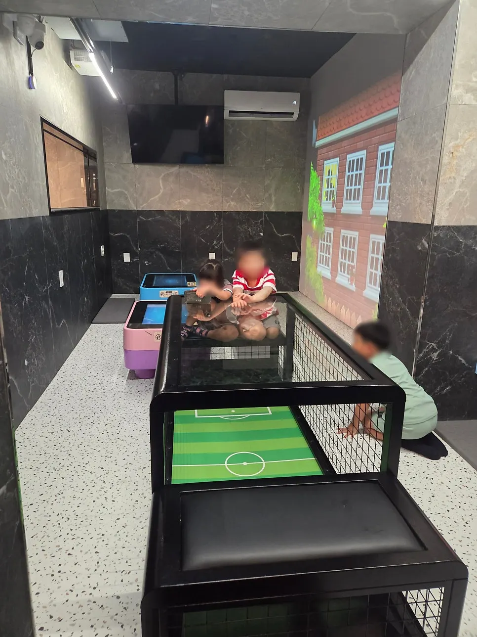 Children playing in the playroom