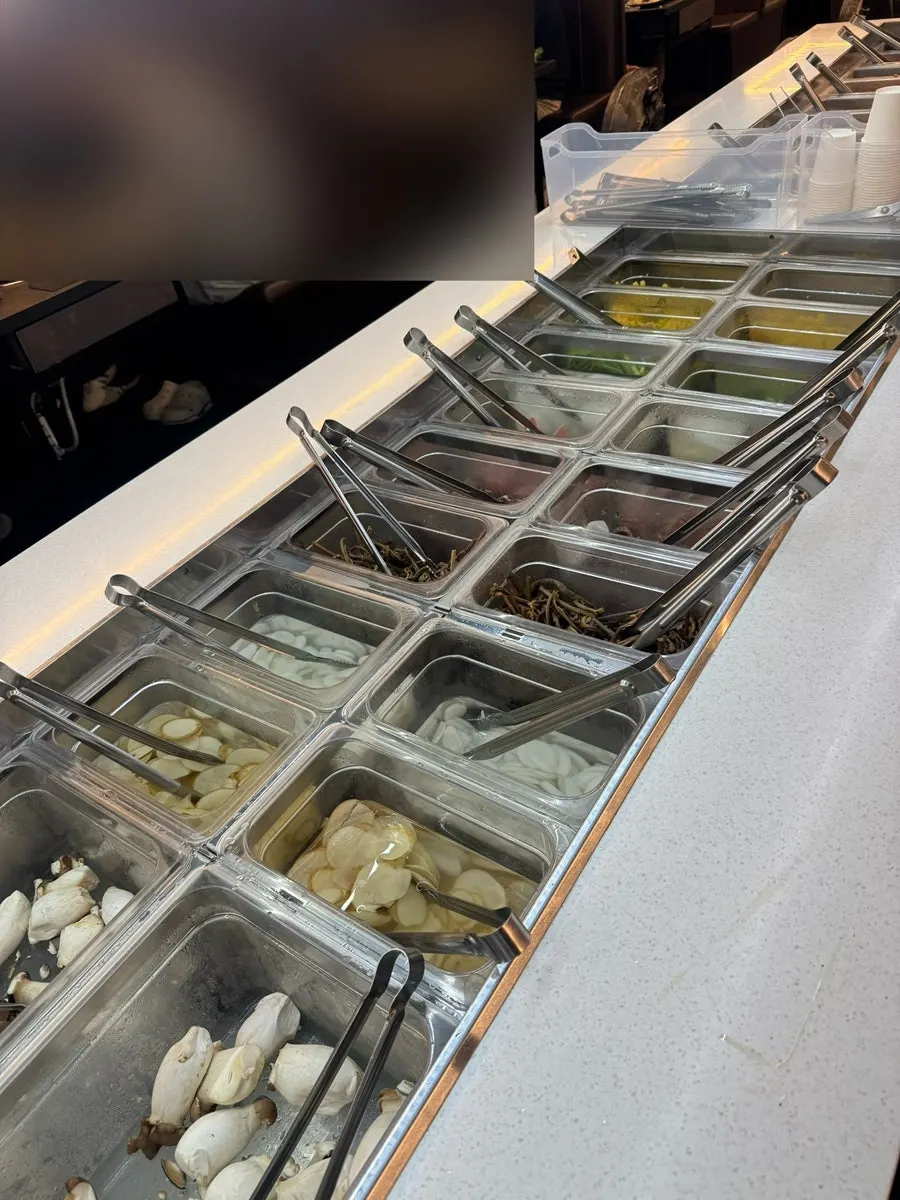 계란찜과 해물된장 주문 메뉴