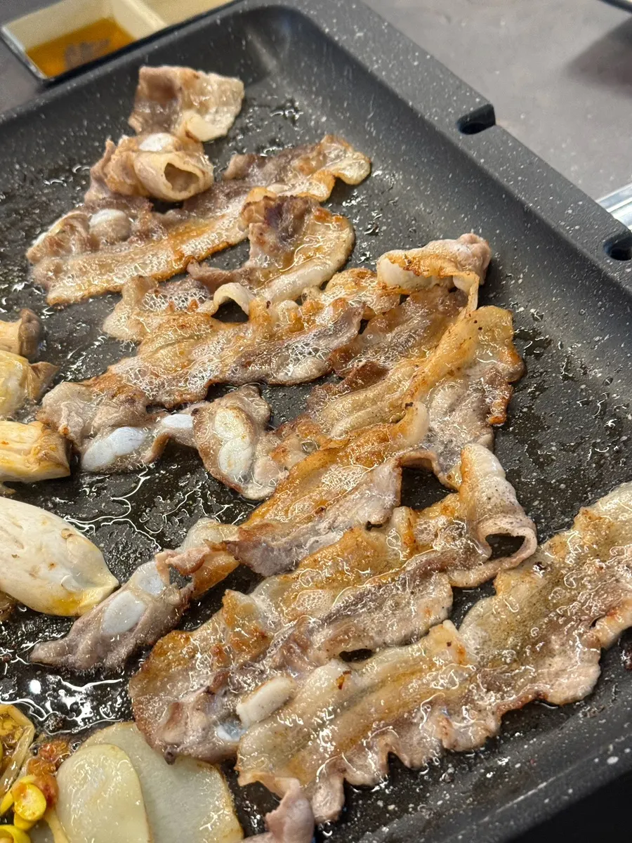 대패삼겹살용 넓은 불판