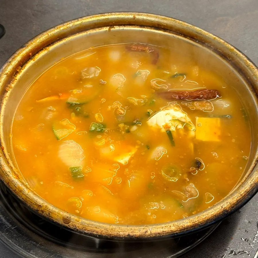 따뜻한 계란찜 메뉴