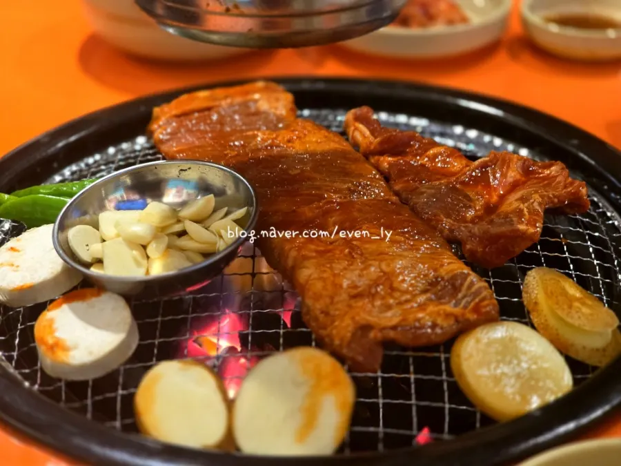 600 g spicy rib Geumja Set