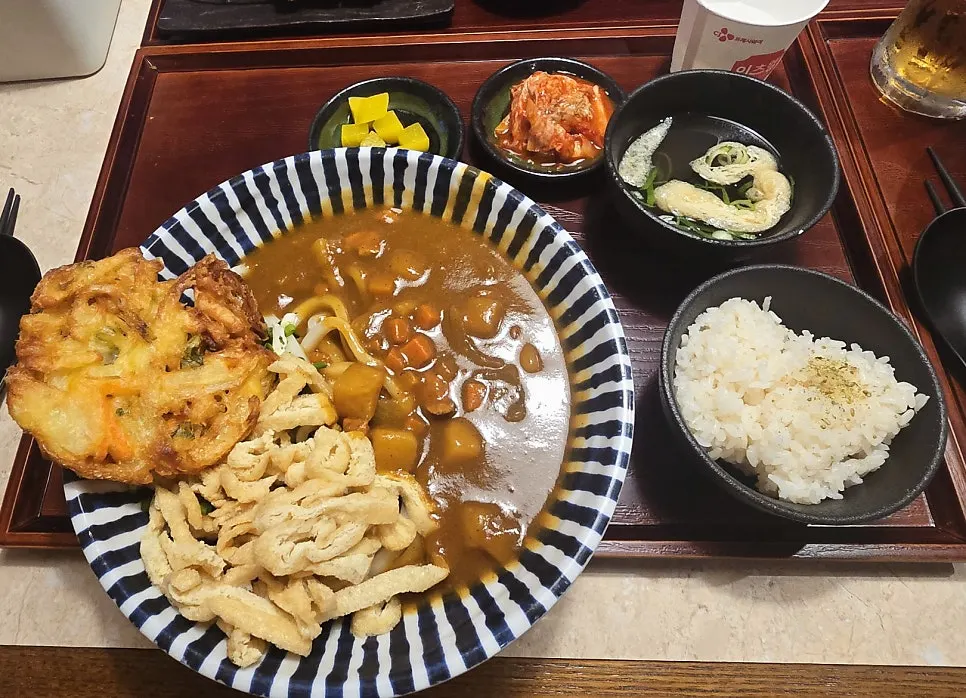 아이들이 먹기 좋은 카레우동