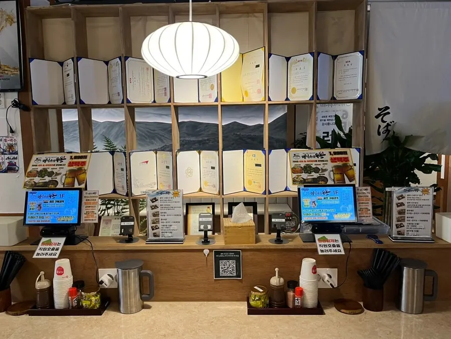 Information about the restaurant's social-contribution activities