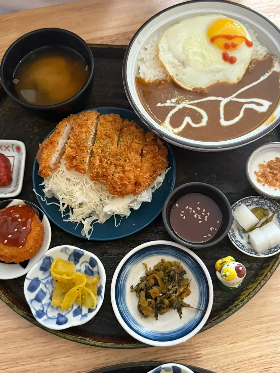 Crispy tonkatsu from Daidokoro