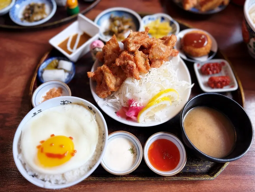 주문한 2인세트 A 한상 차림