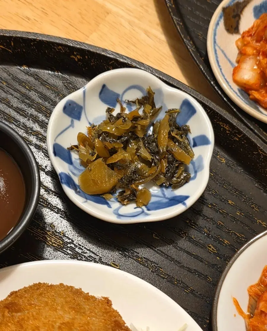 다이도코로 일본 가정식 상차림 클로즈업