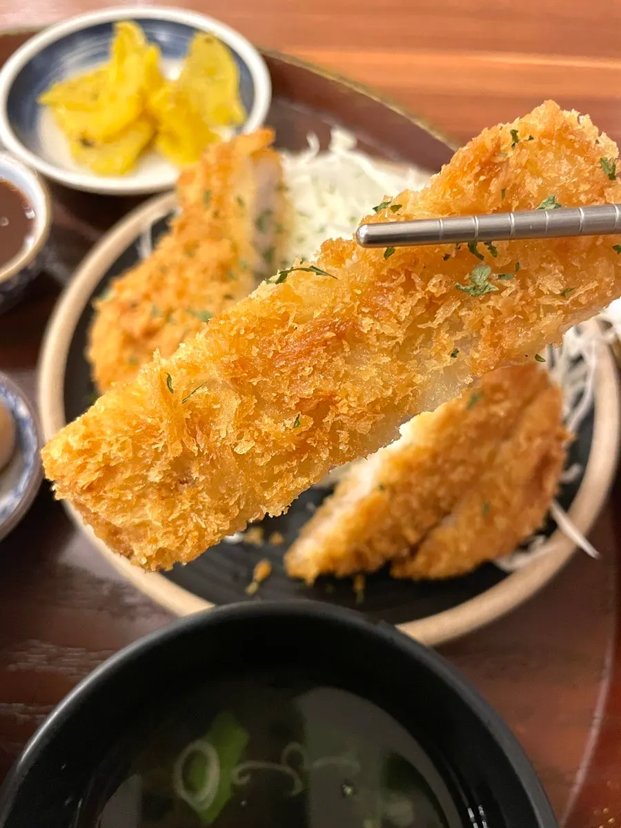 100-hour aged Japanese curry with tonkatsu
