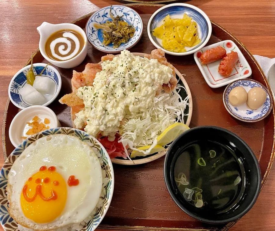 Plate of chicken nanban at Daidokoro