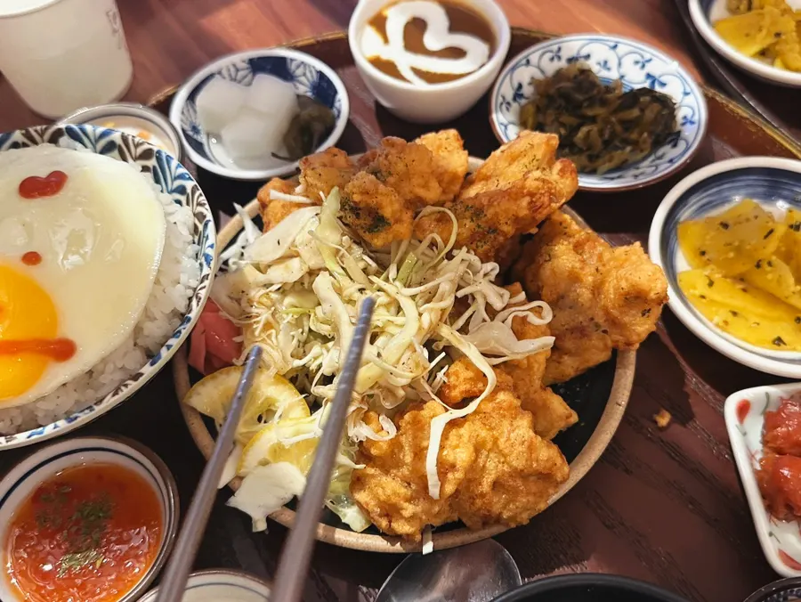 속이 촉촉한 가라아게 단면