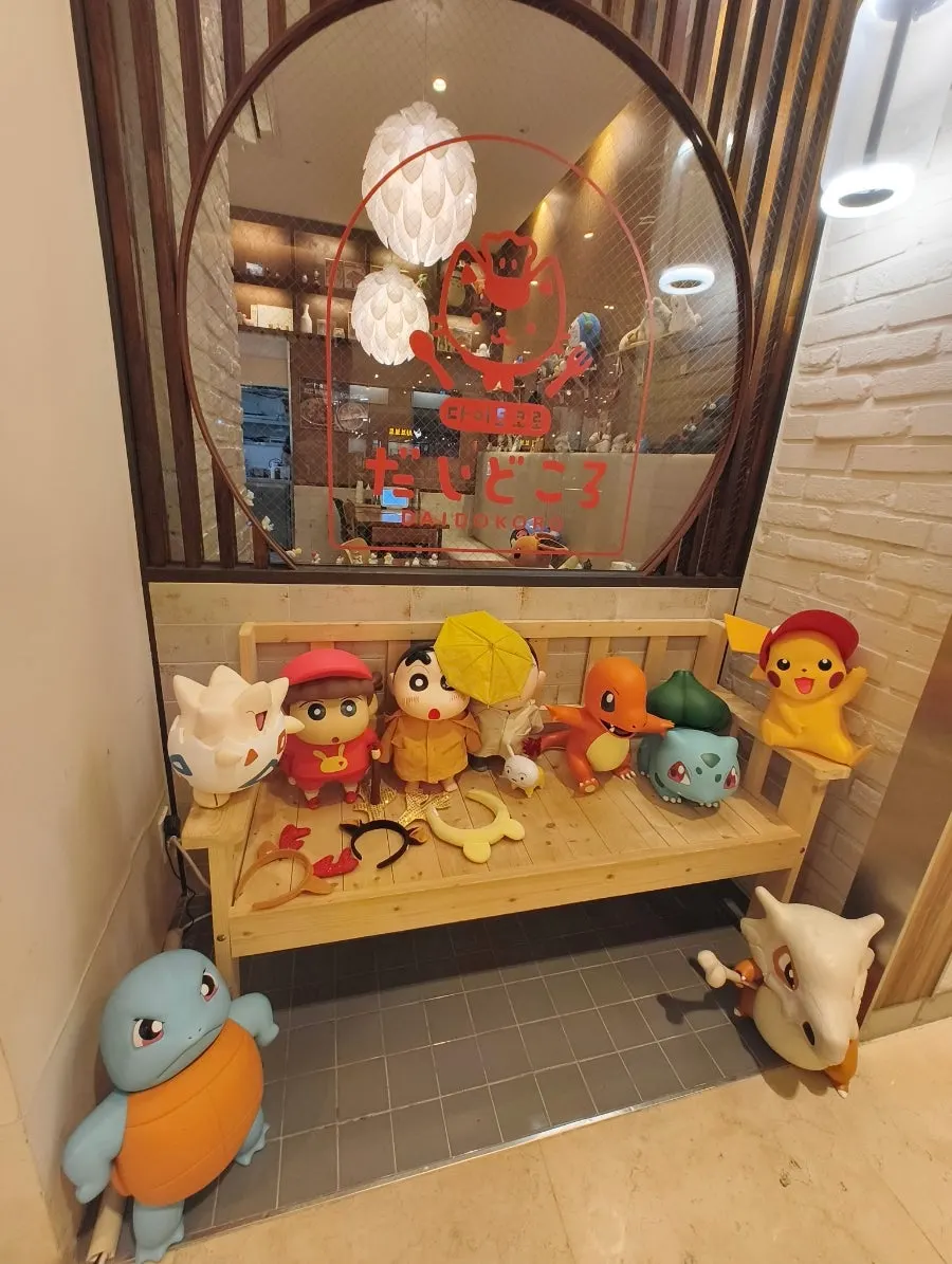 롯데백화점 광복점 본관 10층 식당가 통로