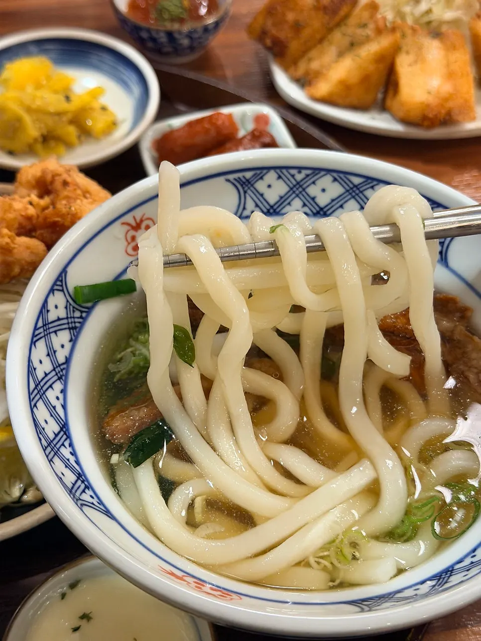 Mini udon included in the set