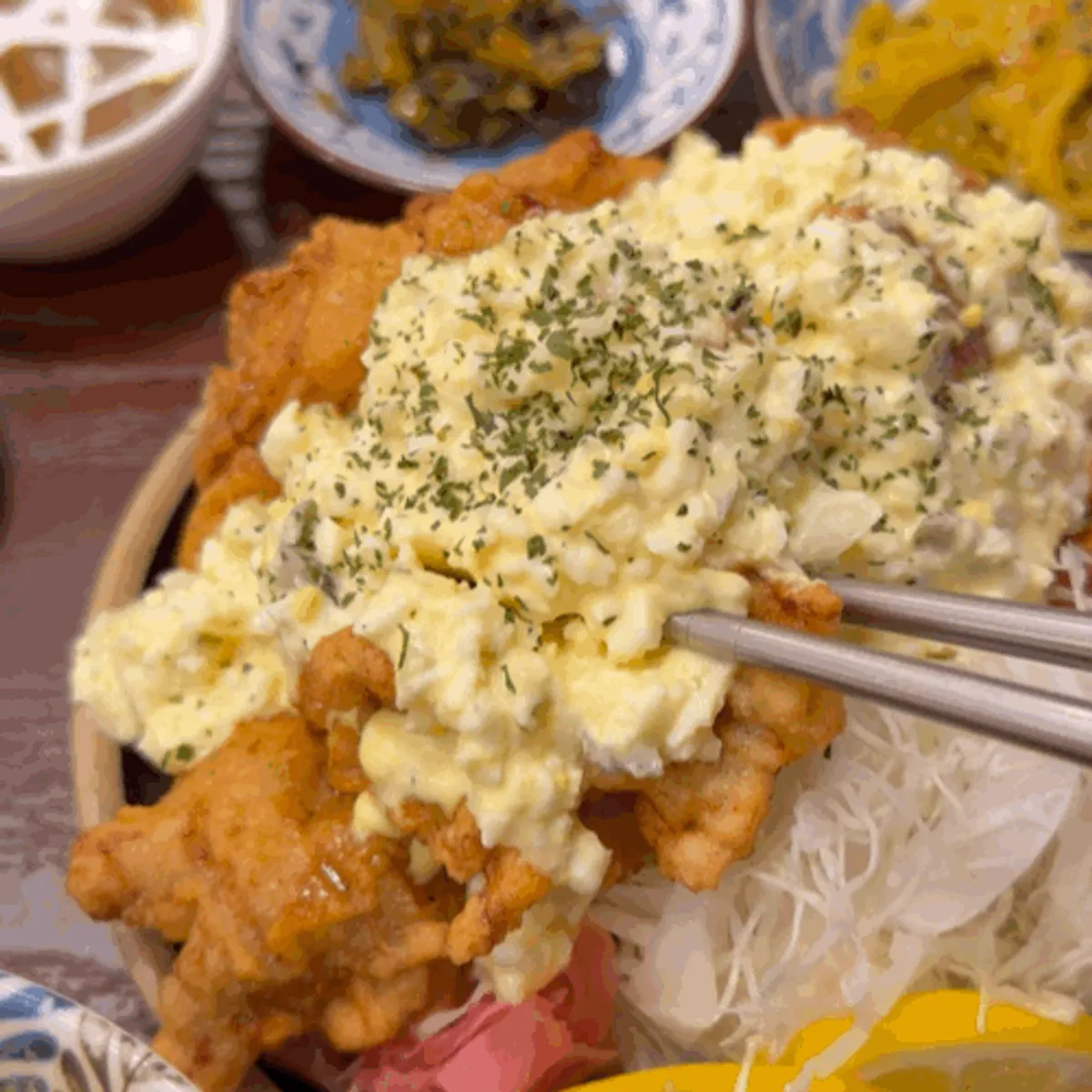 Signature photo of a full set meal at Daidokoro Gwangbok