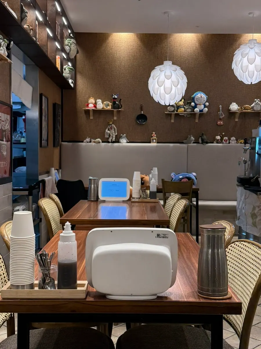 Interior atmosphere of the Daidokoro Gwangbok restaurant