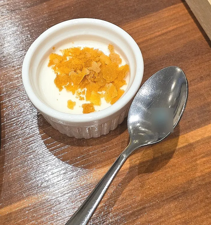 Chili sauce served with menbosha