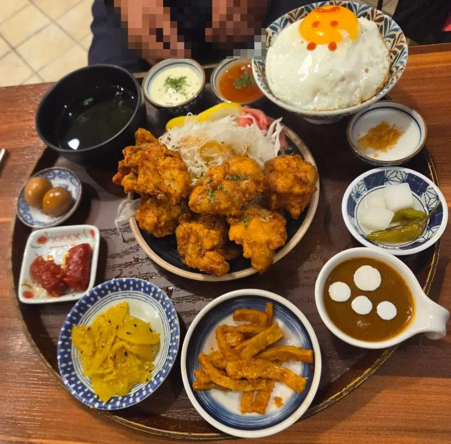 겉바속촉 가라아게 클로즈업