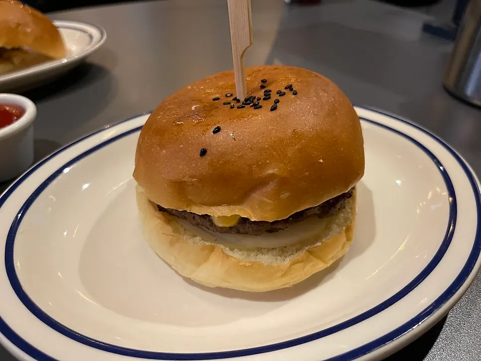 Daily Fix's signature bacon cheese burger