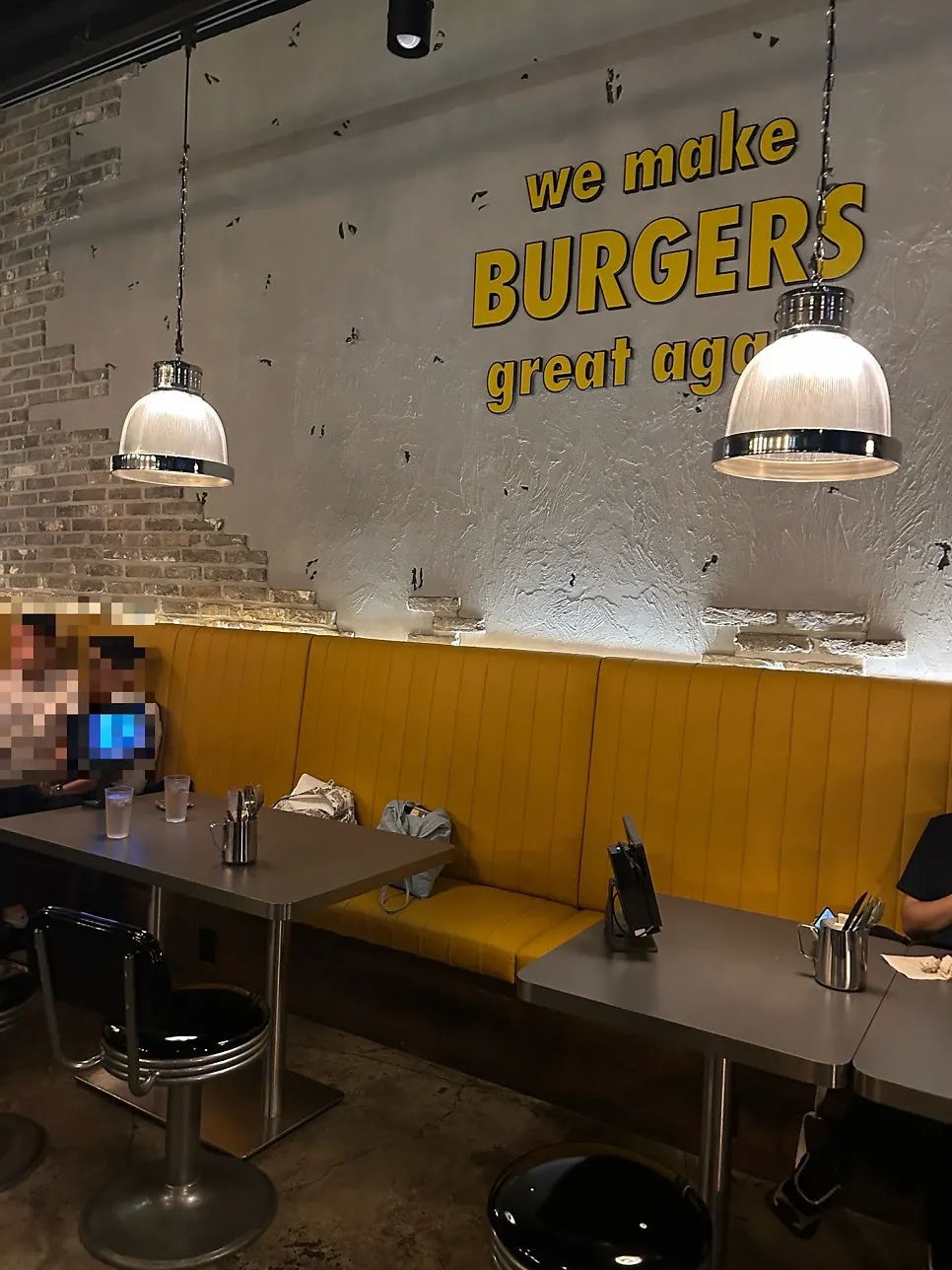 Daily Fix Euljiro space with a New York burger joint feel