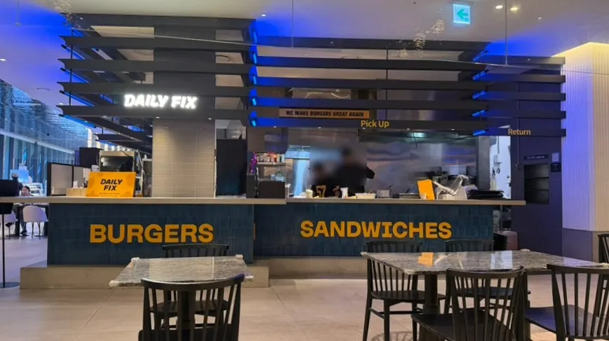 Order counter at Daily Fix Hannam