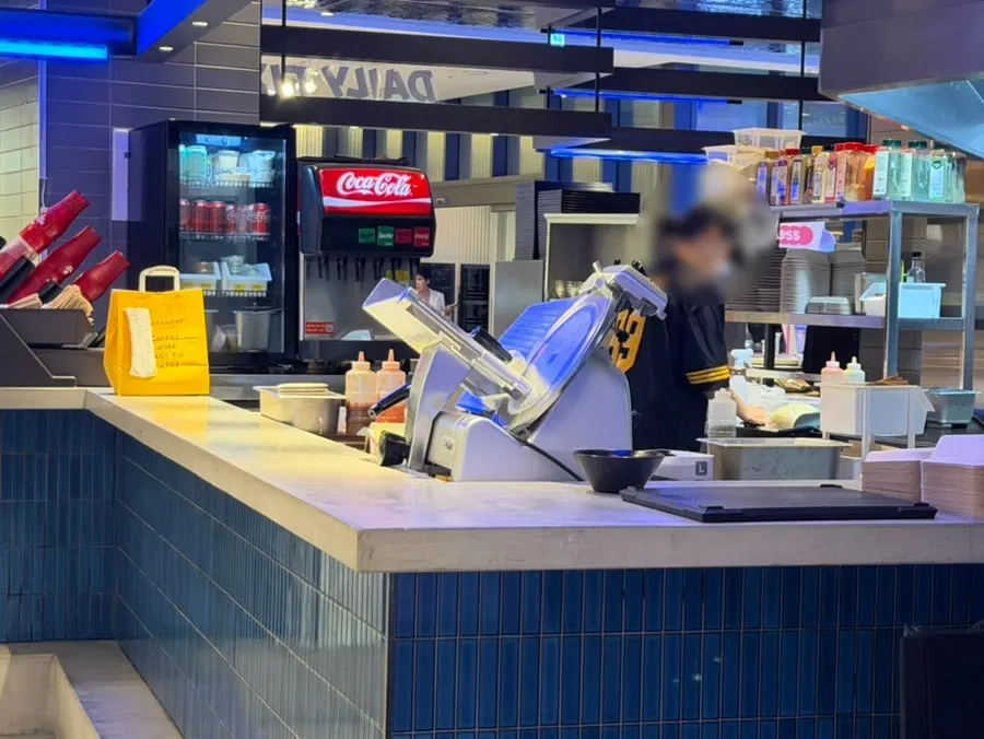 Area around the Daily Fix store inside Gourmet494 food court