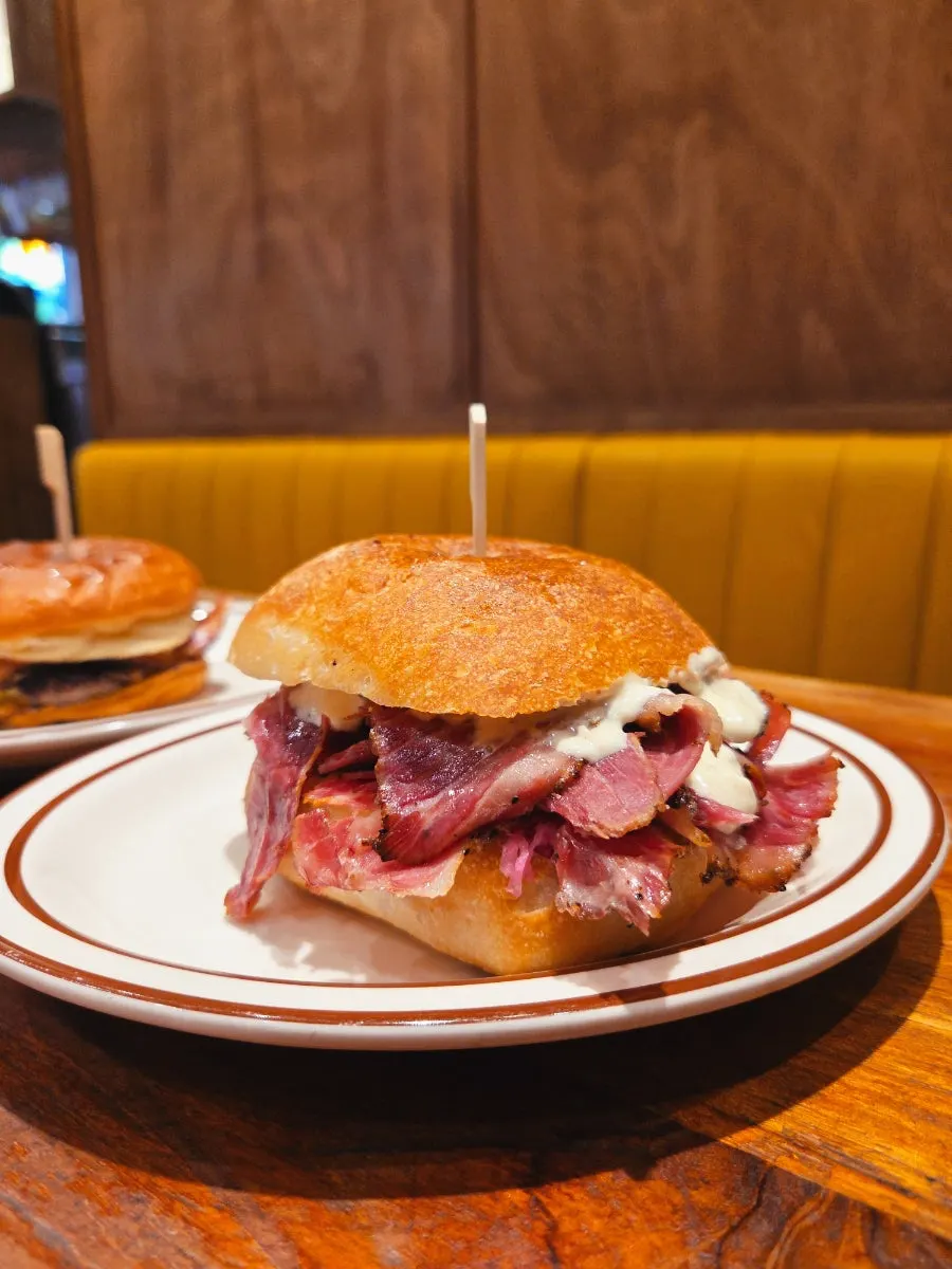 Daily Fix's signature pastrami sandwich