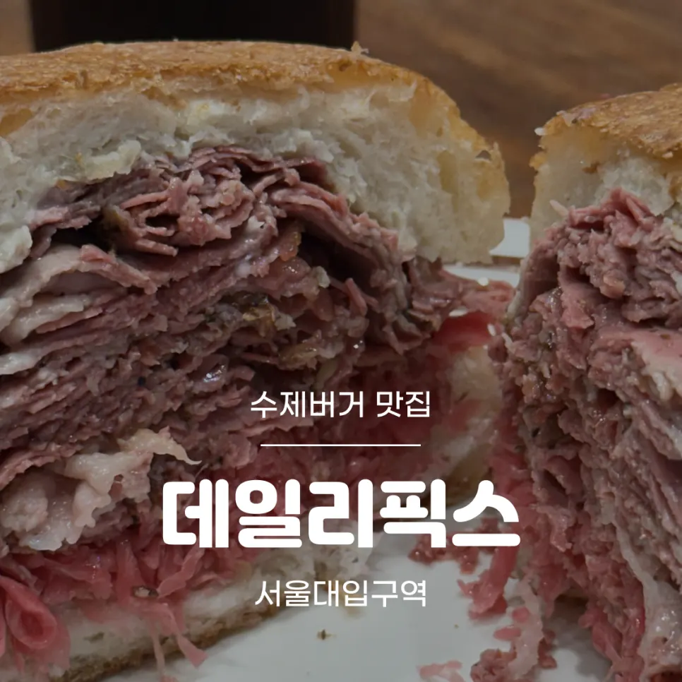 데일리픽스 서울대입구 수제버거 대표 이미지