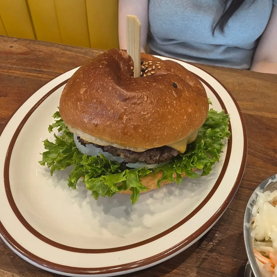 데일리픽스 클래식버거 상차림