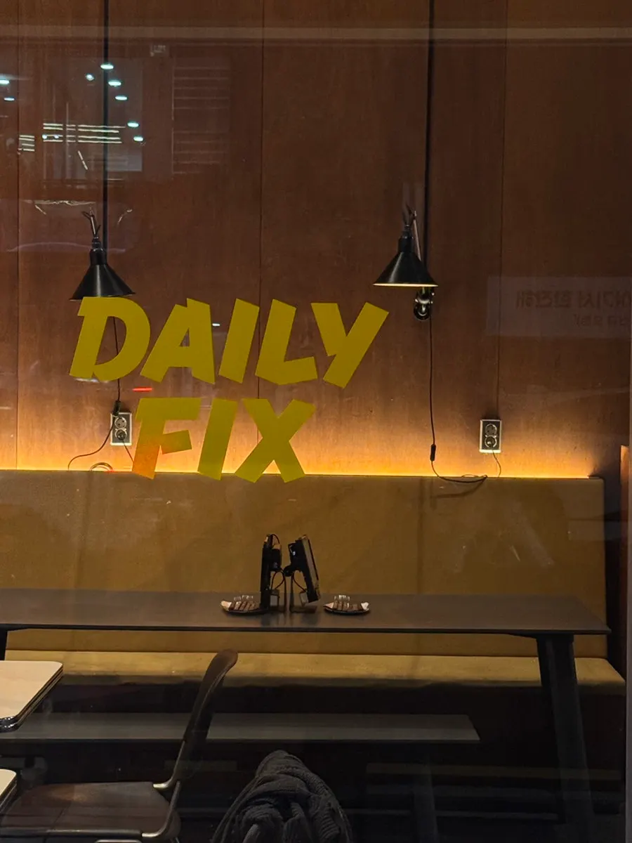 Final photo after finishing the meal at Daily Fix Gangnam Main Branch