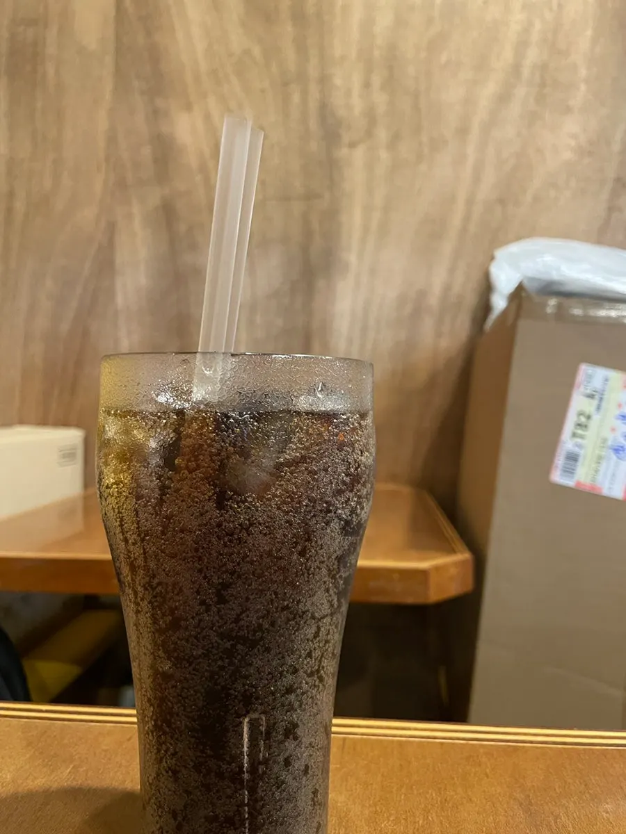 Coke Zero placed on the table