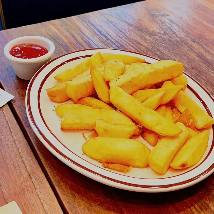 18mm thick fries at Daily Fix