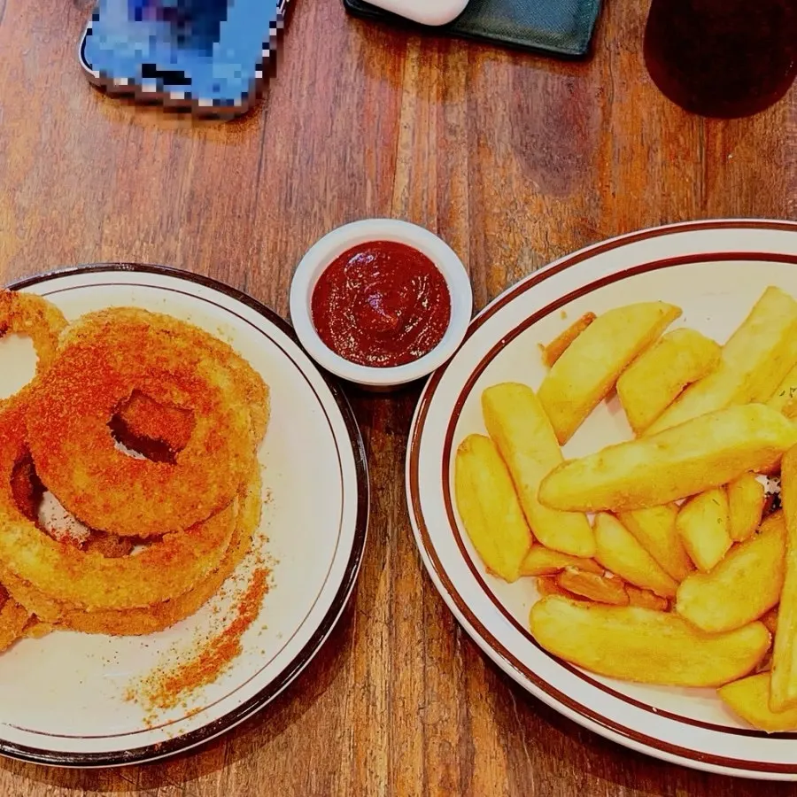 Generous portion of side dishes