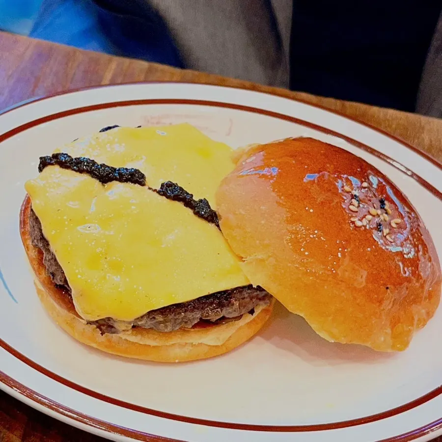 Truffle Mushroom Burger at Daily Fix