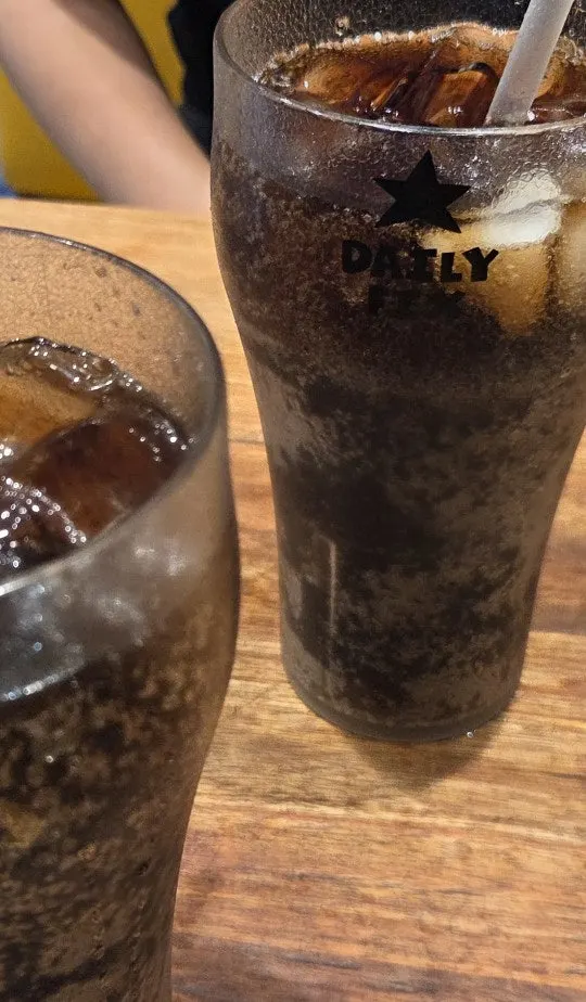Zero Coke served first