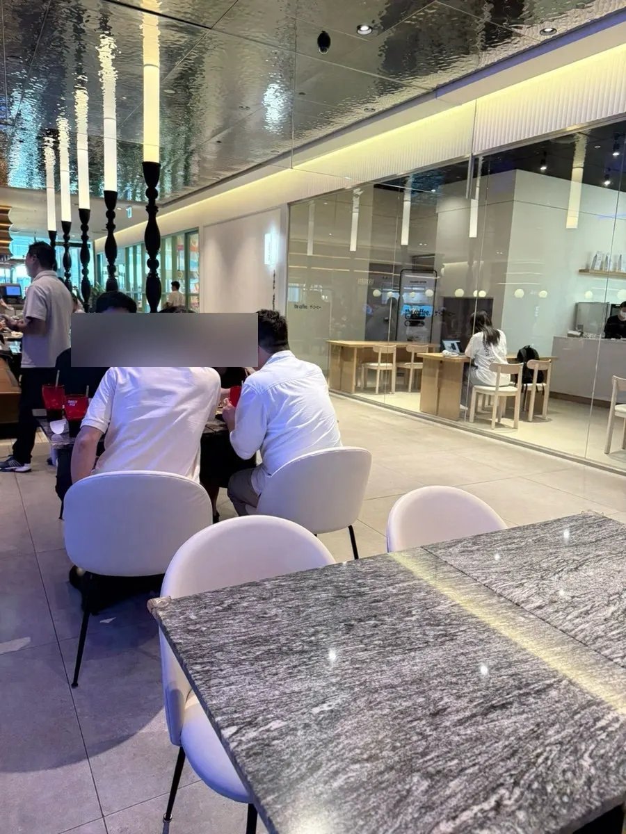 Walkway inside Gourmet 494 food court