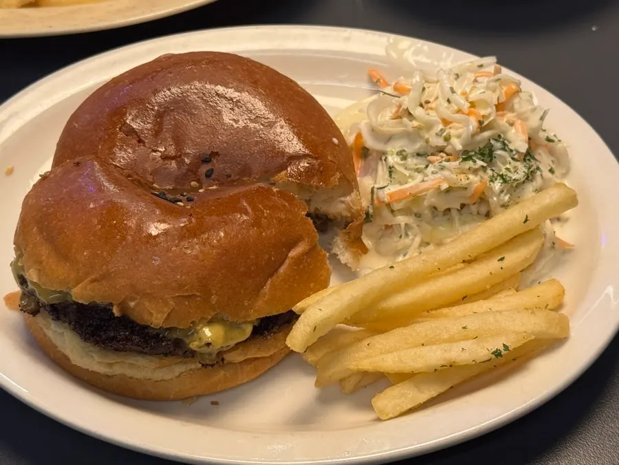 Individual burger plating for each diner