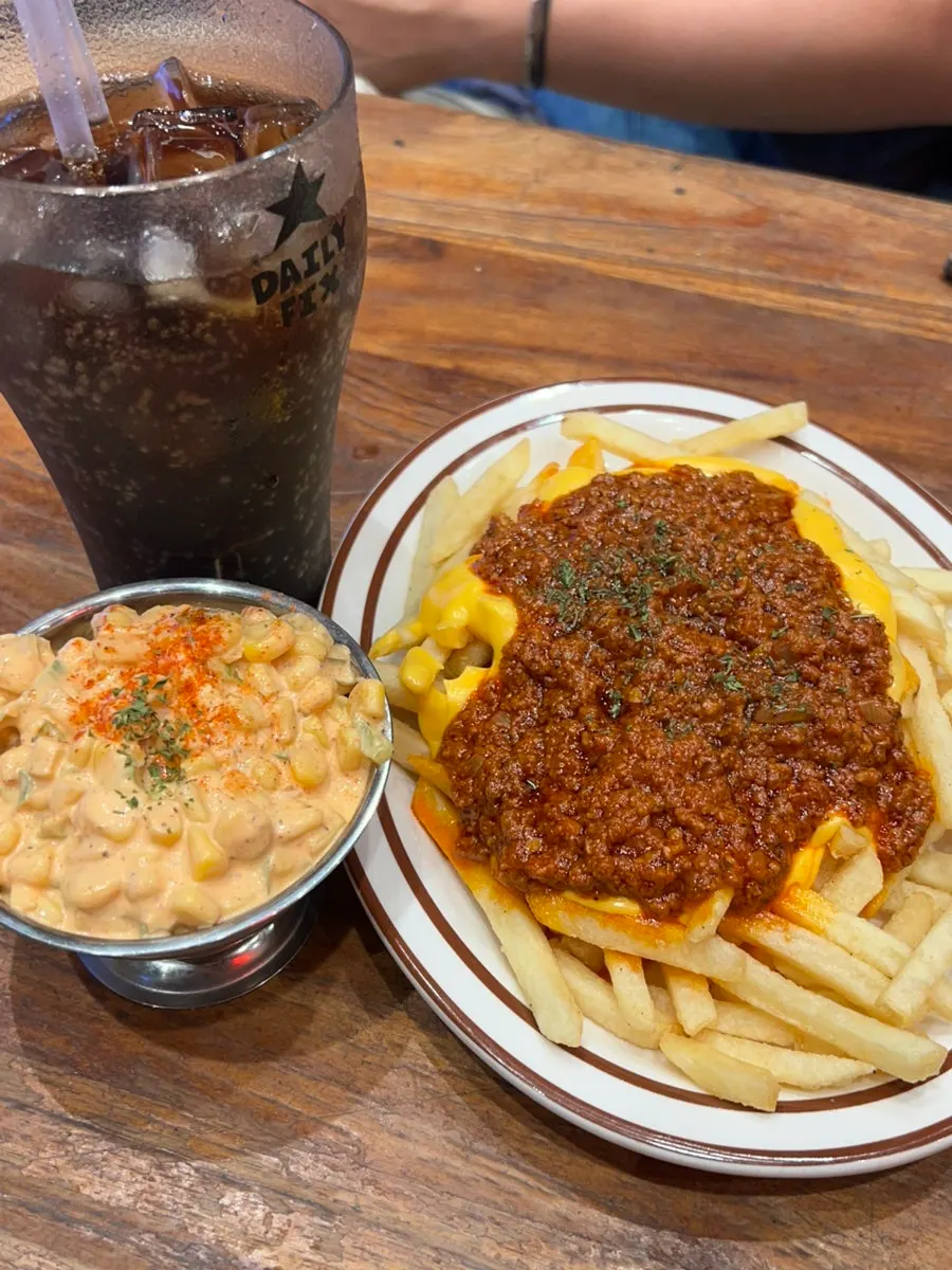 Sides served first on the table