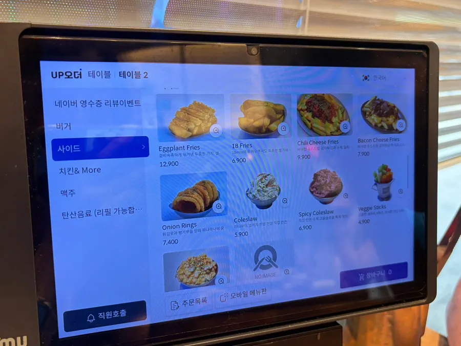 Daily Fix side menu information
