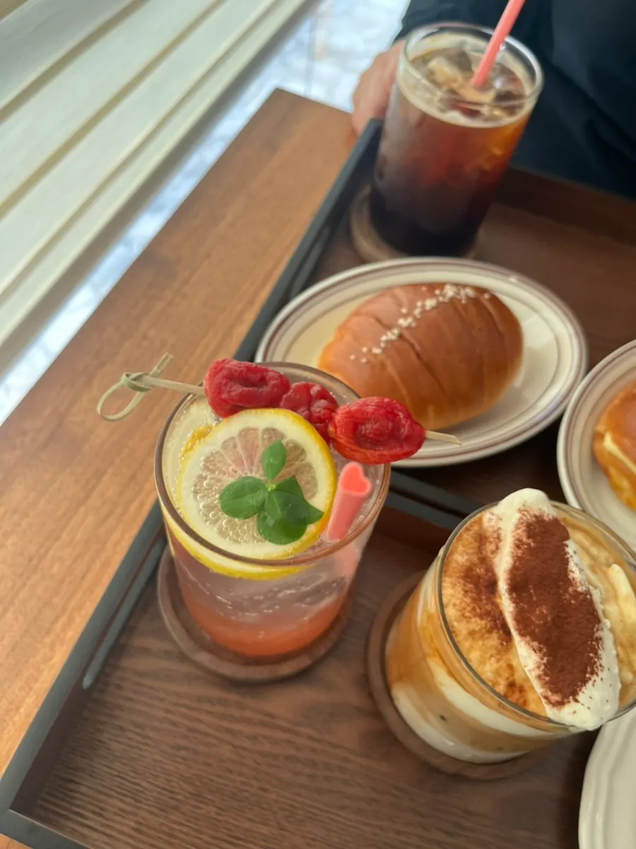 토마토가 들어간 바질토마토 에이드