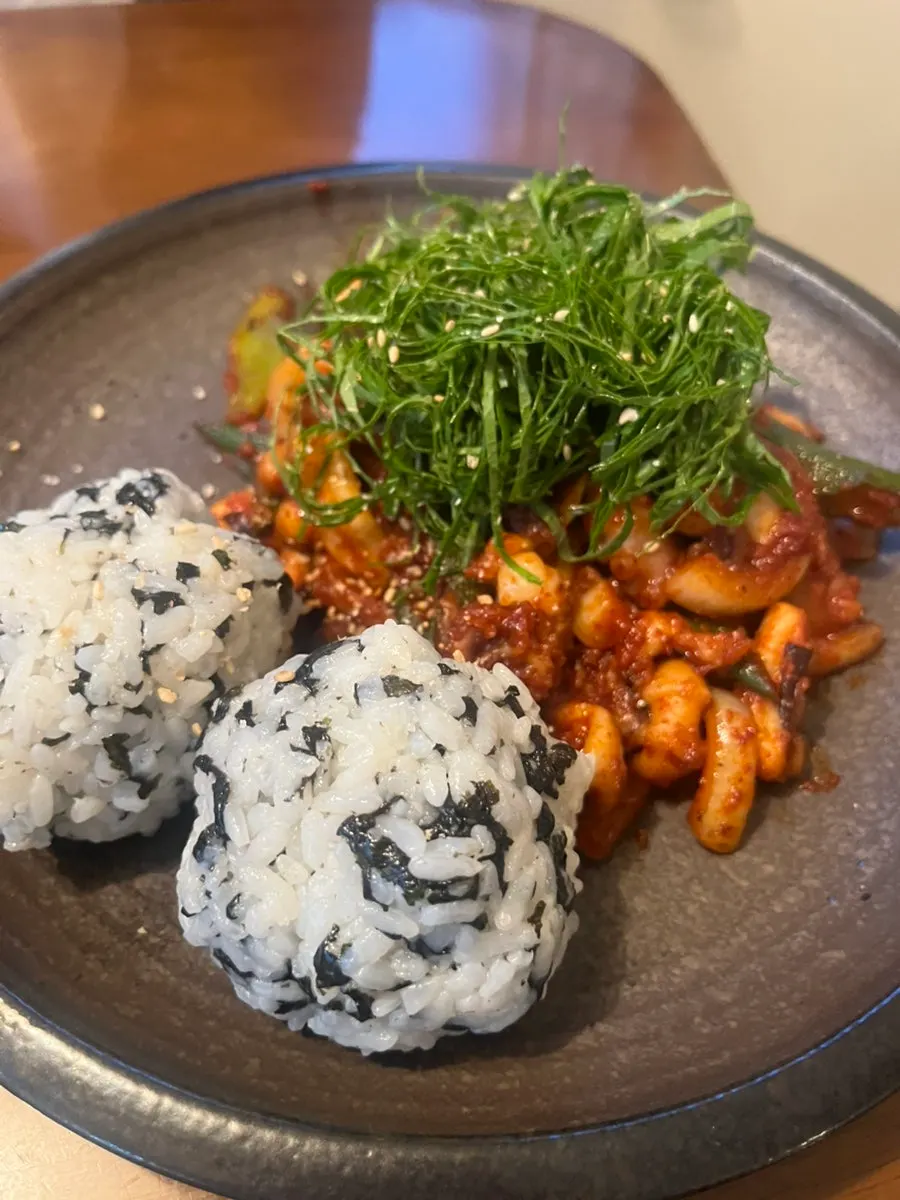 불맛 나는 낙지볶음 클로즈업