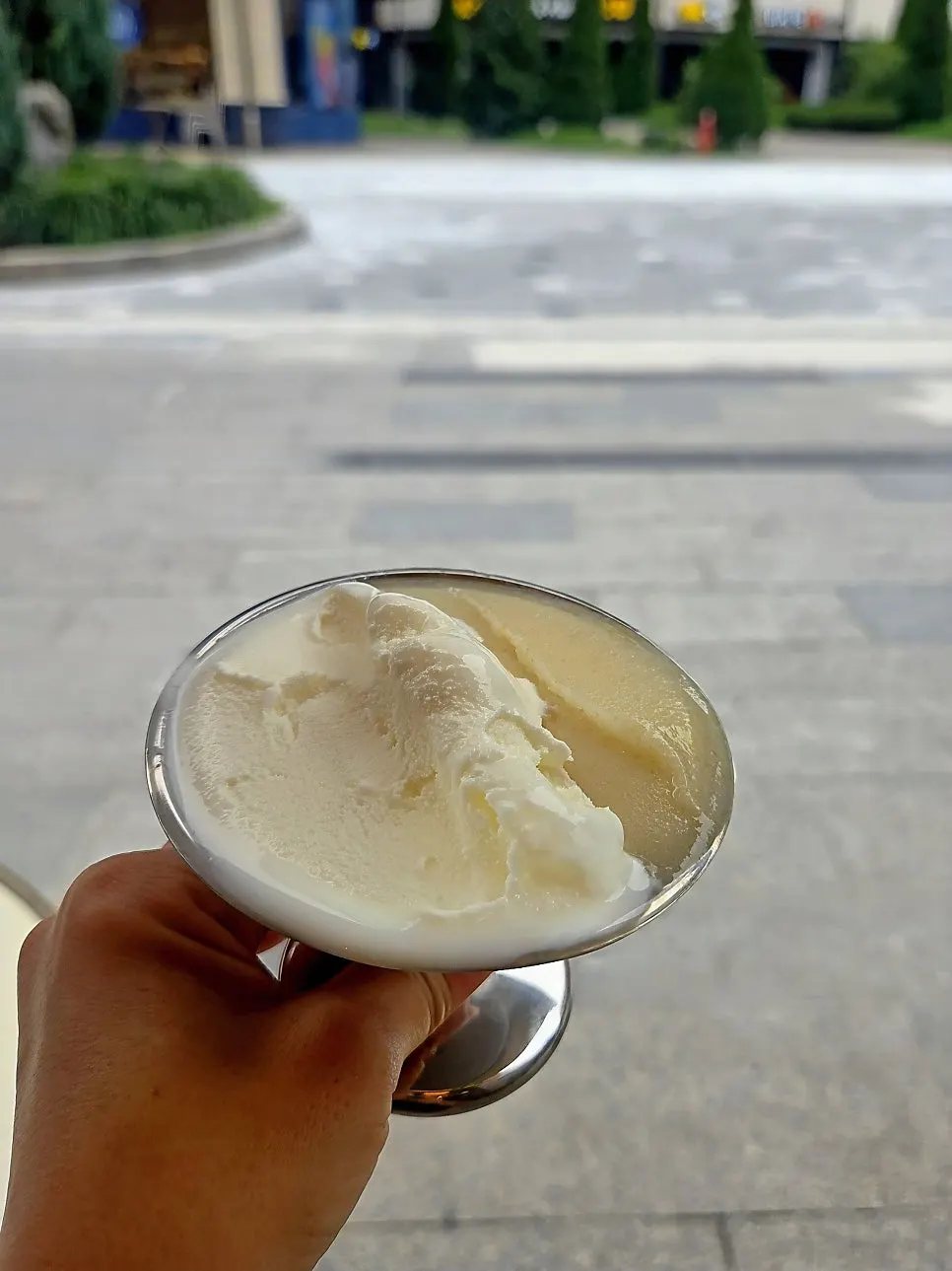 Texture of gelato from Damgeum Gelato Misa Branch