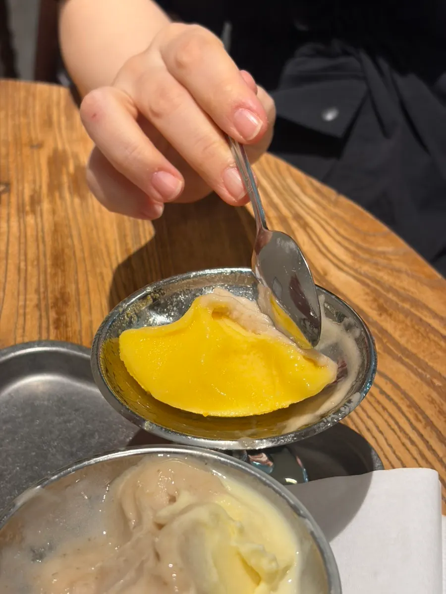 Refreshing fruit-based gelato flavor