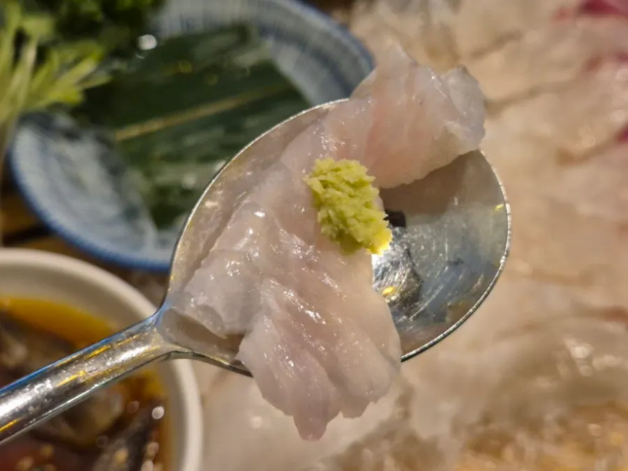 넉넉히 나온 광어 엔가와