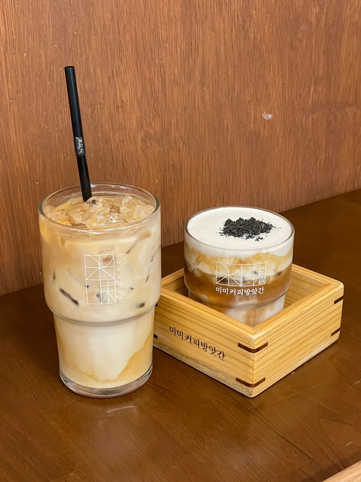 MIMI Coffee Mill's signature MIMI cream latte