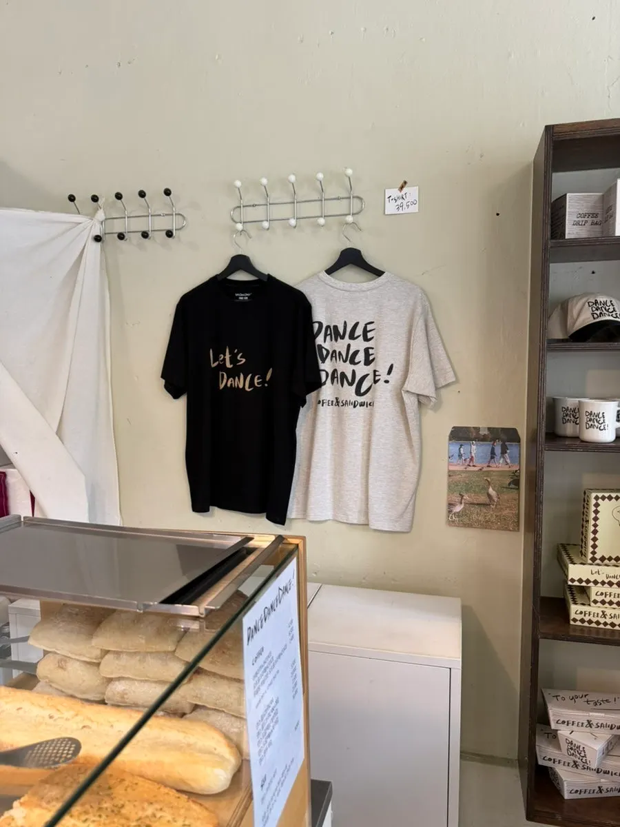 Dance Dance Dance merchandise on display