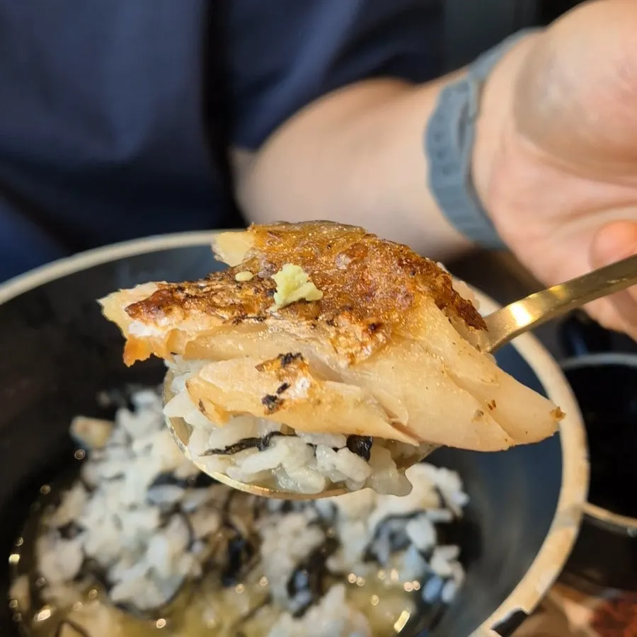Gondre rice paired with barley corvina