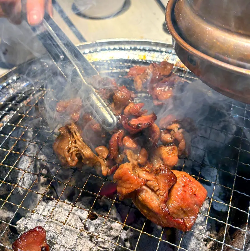 마지막으로 구운 달콤불고기
