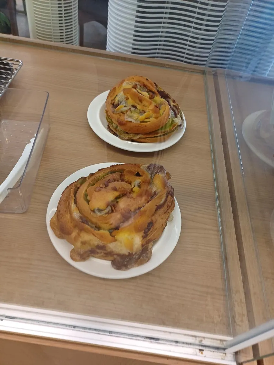 카페 내부 주문대 주변 모습