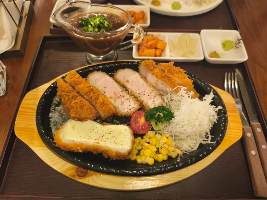철판에 나온 도쿄 로스카츠