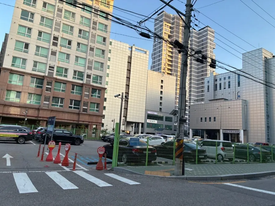 View of the Cheongun Bossam storefront near Dangsan Station