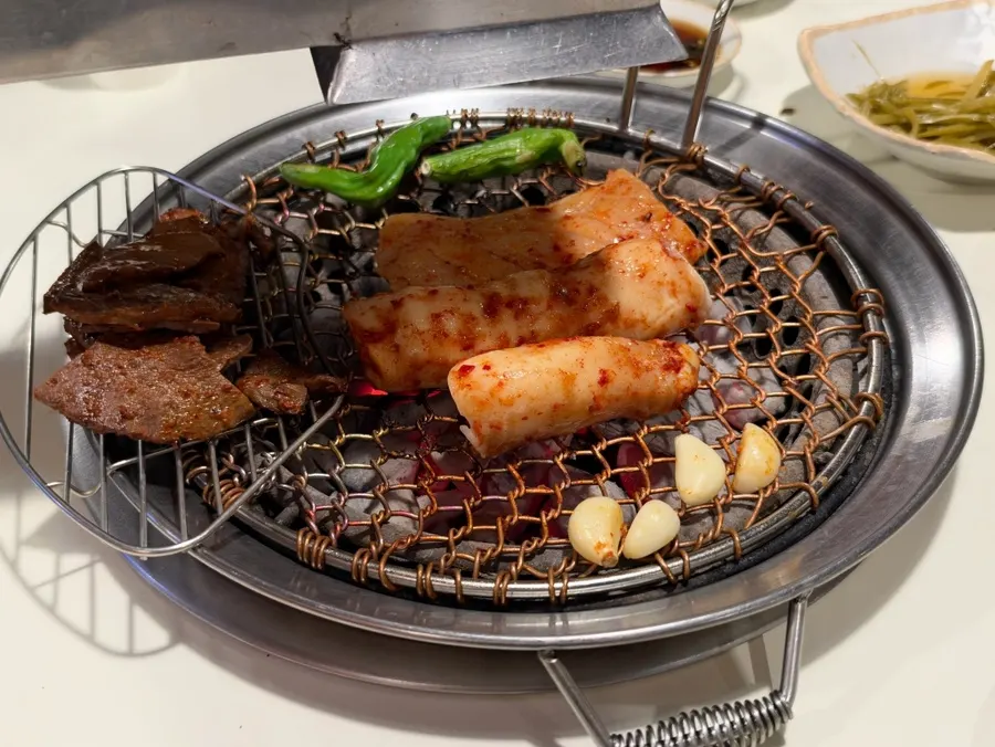 가장 먼저 먹은 염통 구이