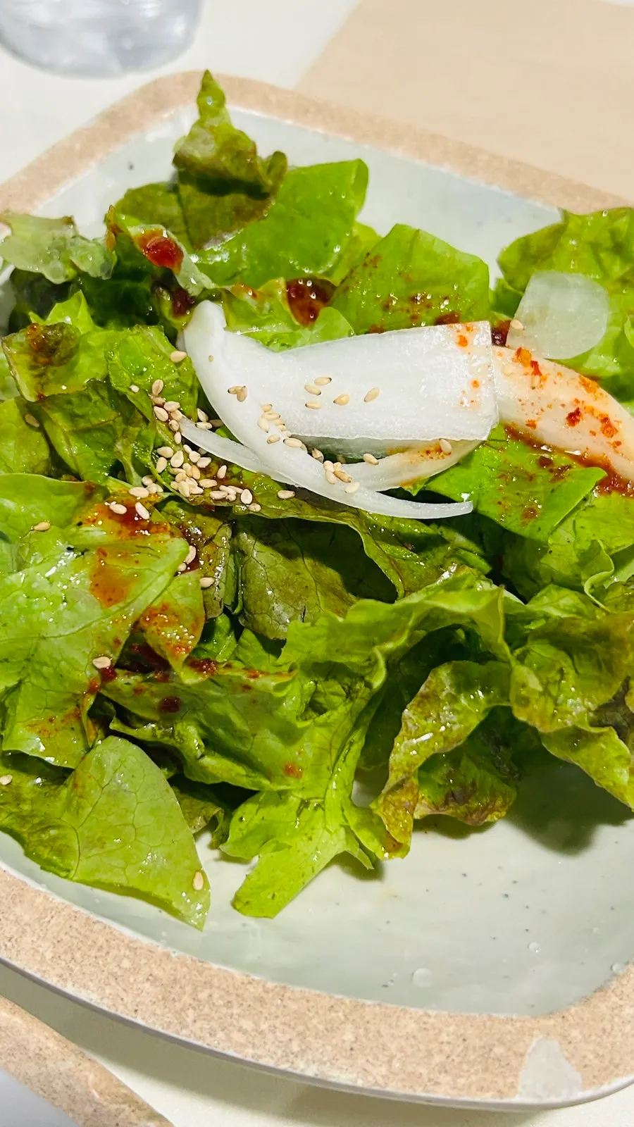 초대창 당산역점 기본찬과 샐러드